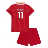 Liverpool Mohamed Salah #11 Hjemmedraktsett Barn 2024-25 Kortermet (+ Korte bukser)